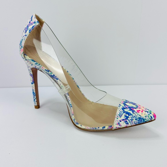 Mix No.6 Aracely Multicolor Snakeprint Pump Women - Picture 6 of 11